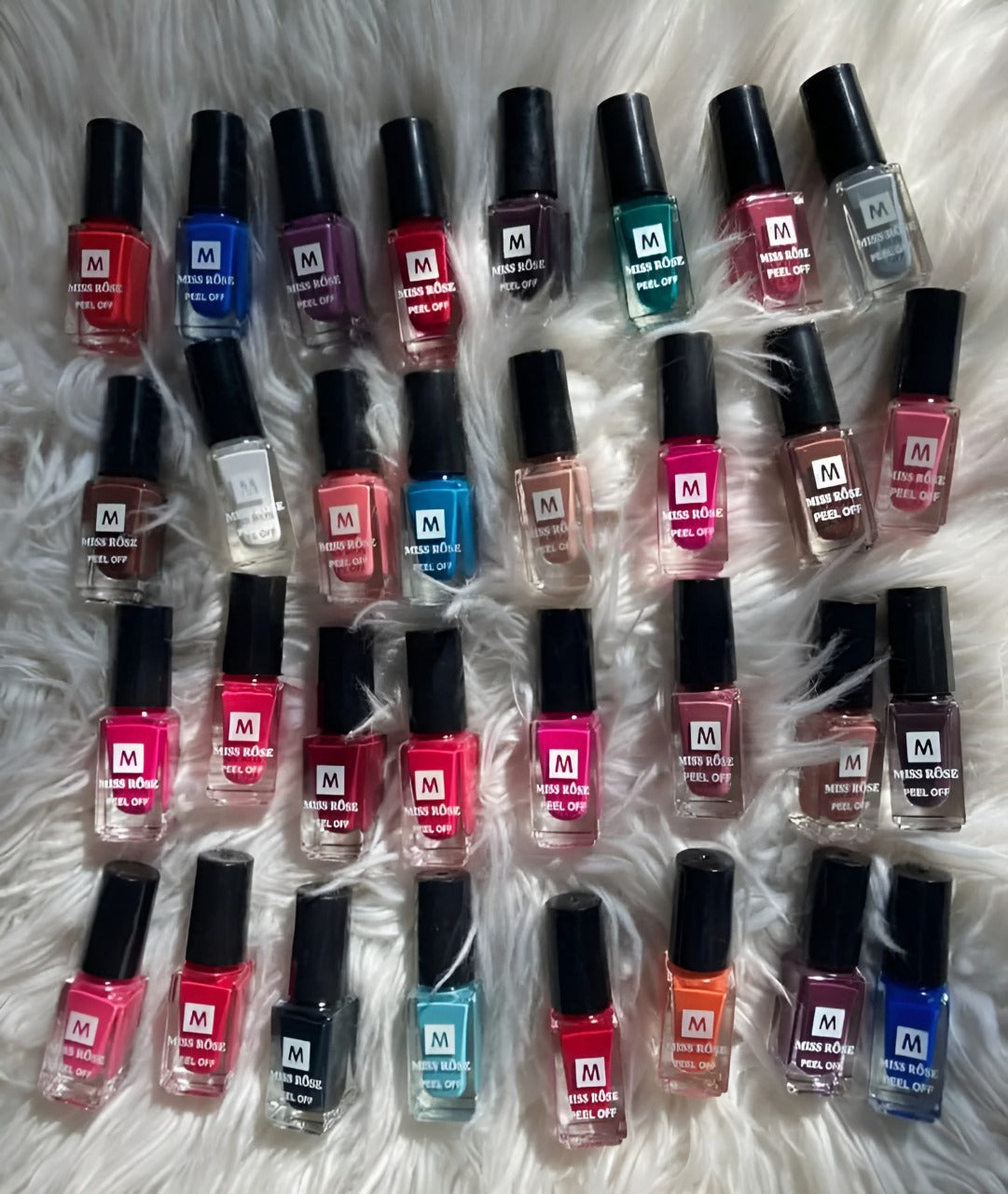 Miss Rose Nail Paint Pack Of 6