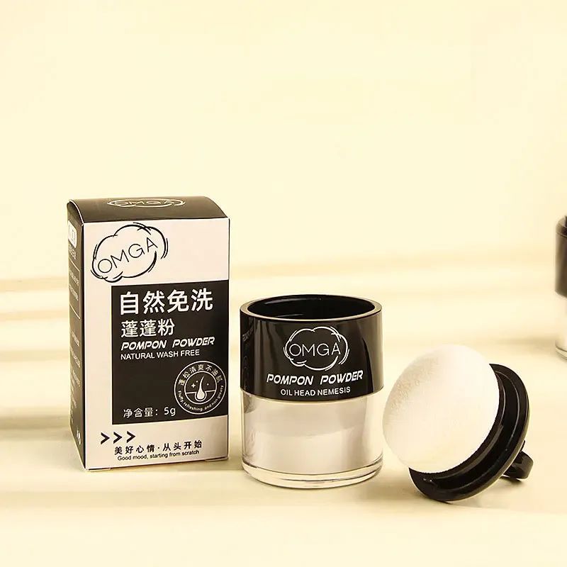 Omga Pompon Quick Oil Control Hair Powder